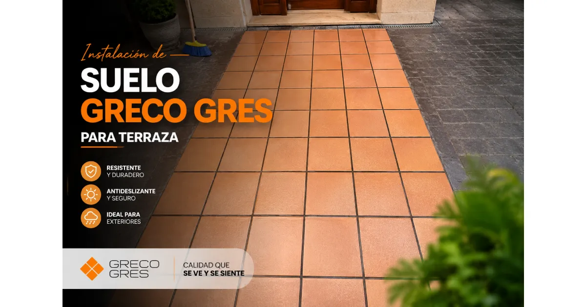 Galería de fotografías de la instalación de suelo Greco Gres
