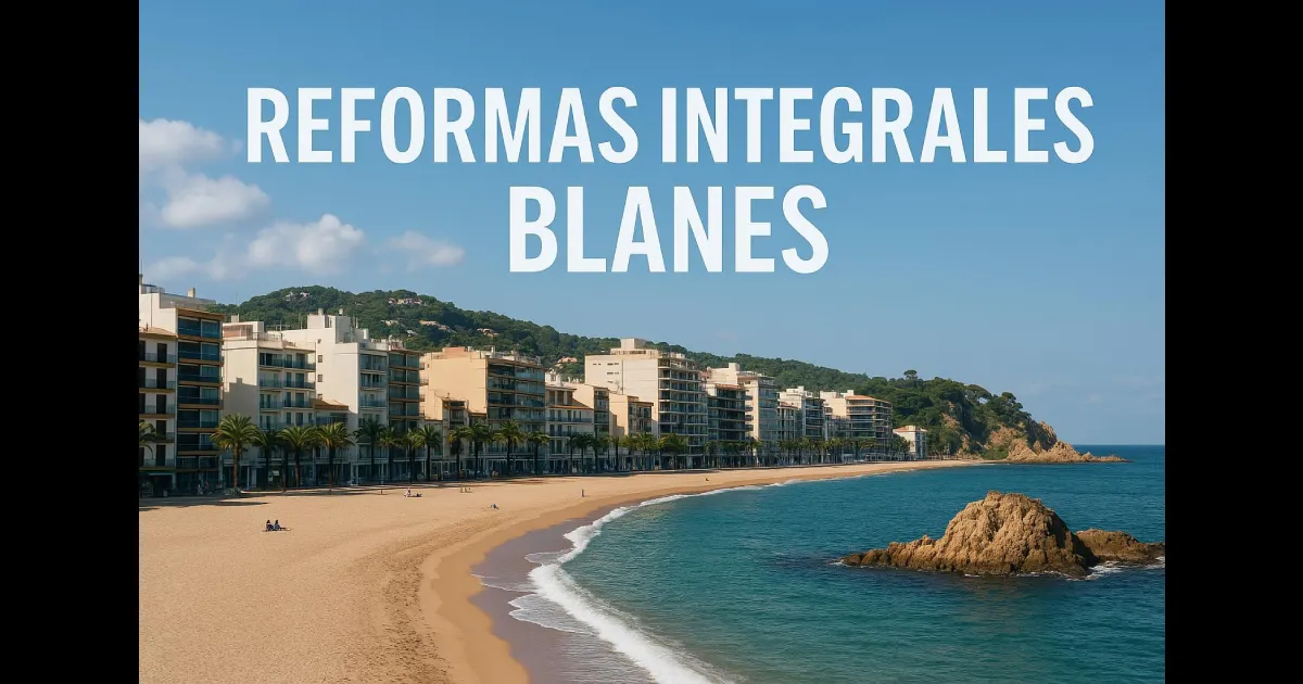 Reformas integrales en Blanes, Lloret de Mar, Vidreres, Breda, Llagostera, Tossa de Mar, Palafolls, Tordera, Santa Susanna, Malgrat de Mar, Pineda de Mar, Calella